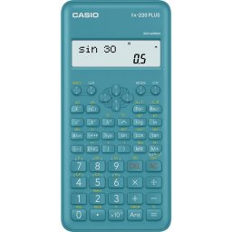 Számológép tudományos 181 funkciós, kétsoros kijelző Casio FX 220 PLUS 2E kék