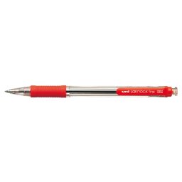 Golyóstoll 0,3mm, Uni SN-101, írásszín piros