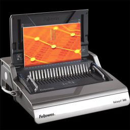 Spirálozógép, műanyag spirálkötéshez, elektromos, 500lap, Fellowes® Galaxy-E