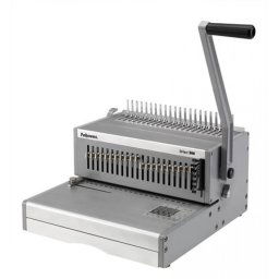 Spirálozógép, műanyag spirálkötéshez, manuális, 500lap, Fellowes® Orion