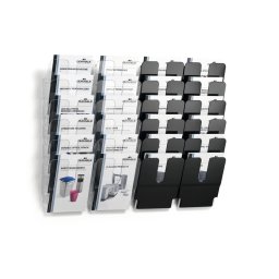 Prospektustartó A4, Durable Flexiplus 6 db/csomag, áttetsző