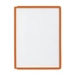 Bemutatótábla panel, A4, 5 db/csomag, Durable Sherpa narancs