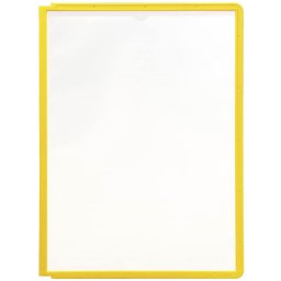 Bemutatótábla panel, A4, 5 db/csomag, Durable Sherpa sárga