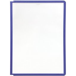 Bemutatótábla panel, A4, 5 db/csomag, Durable Sherpa lila