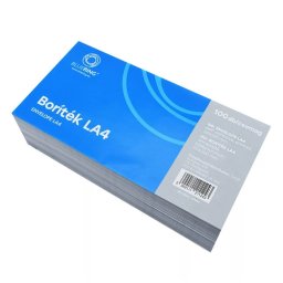 Boríték LA4, öntapadó újrahasznosított Bluering®