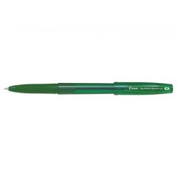 Golyóstoll 0,7 kupakos F Super Grip G Pilot, írásszín zöld