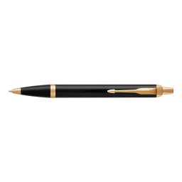 Golyóstoll fekete test, arany klipsz, 1931666 PARKER ROYAL IM kék
