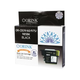 Brother LC39/LC985 tintapatron black ORINK