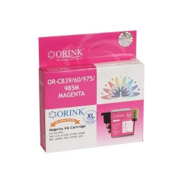Brother LC39/LC985 tintapatron magenta ORINK