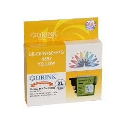 Brother LC39/LC985 tintapatron yellow, ORINK