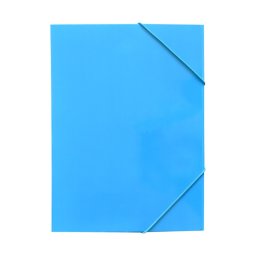 Gumis mappa A4, 350g. karton sarok gumírozással Bluering®, kék