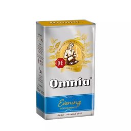 Kávé őrölt, 250g, Douwe Egberts Omnia Evening, koffeinmentes