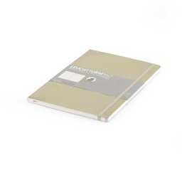 Notesz B5, soft composit sima softcover composition Leuchtturm homok