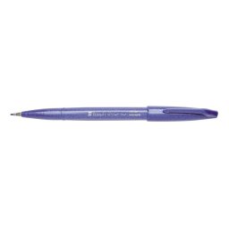 Ecsettoll, kalligrafikus hajlékony hegyű, Pentel SES15C-C kék