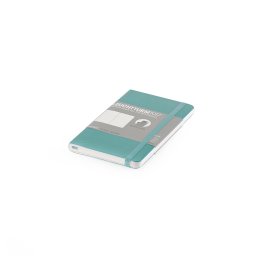 Notesz A6, soft composit sima pocket Leuchtturm smaragd