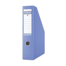 Iratpapucs 7,5cm,lapraszerelt, PP/karton, Donau, világoskék