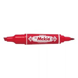Alkoholos marker Zebra HI MCKIE piros