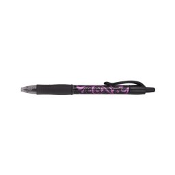 Zseléstoll 0,7mm, nyomógombos Pilot G-2 Victoria medium tip, írásszín rózsaszín