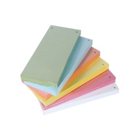 Elválasztócsík karton 190gr. 10,5x24 cm narancs 100 db