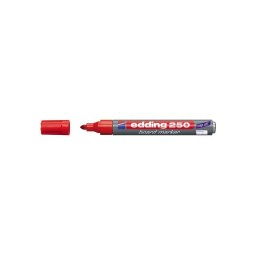 Táblamarker 1,5-3mm, kerek Edding 250 piros