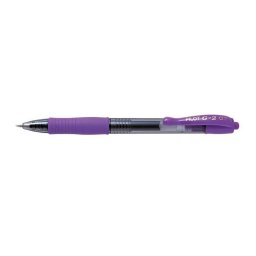 Zseléstoll 0,7mm, nyomógombos Pilot G-2, írásszín lila
