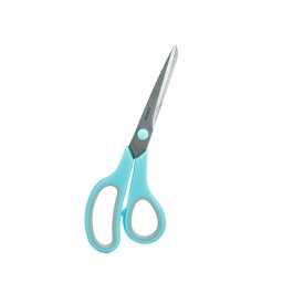Olló, 21,5cm, irodai, ergonomikus, Nebulo