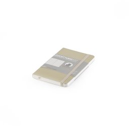 Notesz A6, soft composit vonalas pocket Leuchtturm homok