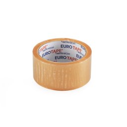 Ragasztószalag 48mmx60m átlátszó SOLVENT hűtőházas EUROTAPE
