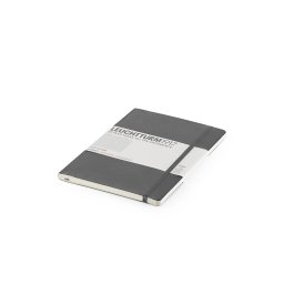 Notesz A5, soft medium négyzetrácsos Leuchtturm fekete