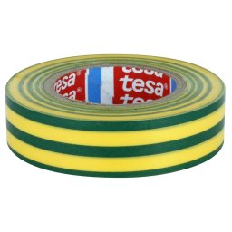 Szigetelőszalag 15mmx10m Tesa zöld/sárga