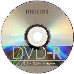 DVD-R47 slim tok 16X (előlapos) Philips