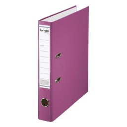 Iratrendező A4, 5,5cm, Fornax Master rózsaszín
