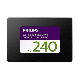 SSD meghajtó belső 2,5 SATA III SSD 240 Gb. Ultra Speed Philips