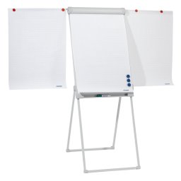 Flipchart tábla 67x95cm, mágneses, 2 db segédkarral, Proline FC84 Franken