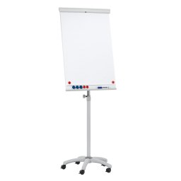 Flipchart tábla mobil 68x105cm, mágneses 5 görgős gurítható X-tra Line Mobil EL-FC31 Franken