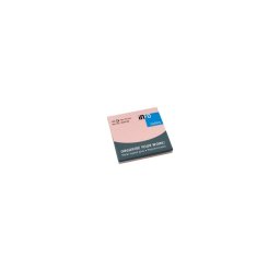 Jegyzettömb öntapadó, 75x75mm, 100lap, Gln, pasztell pink