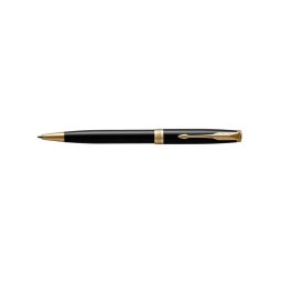 Golyóstoll fekete test, arany klipsz, 1931497 Parker Royal Sonnet, írásszín kék