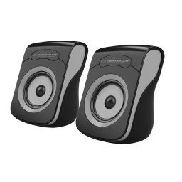 Hangszóró Flamenco Sztereó 2.0 USB, Esperanza fekete-szürke