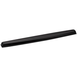 Csuklótámasz billentyűzethez, géltöltésű, Fellowes® Crystal Gel, fekete