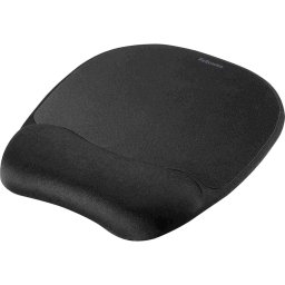 Egérpad csuklótámasszal, memoryhab töltésű, Fellowes® Memory Foam, fekete