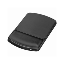 Egérpad csuklótámasszal, géltöltésű, Fellowes® Premium Gel, grafitszürke