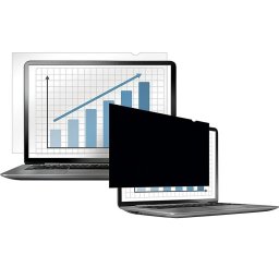 Monitorszűrő, betekintésvédelemmel, 325x194mm, 14”, 16:9, Fellowes® PrivaScreen, fekete