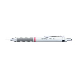 Nyomósirón 0,7mm, fehér test, Rotring Tikky