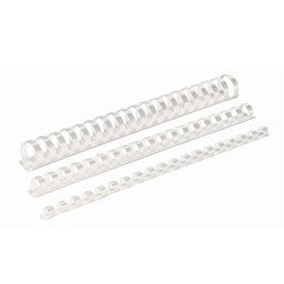 Spirál műanyag, 32mm, 241-280lap, 50 db/doboz, Fellowes® fehér