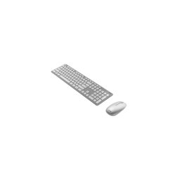 Vezeték nélküli billentyűzet + optikai egér, vékony, Asus, fehér