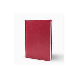 Határidőnapló agenda Standard A/5, napi, fehér lapokkal (bordó) 2027. Bluering®