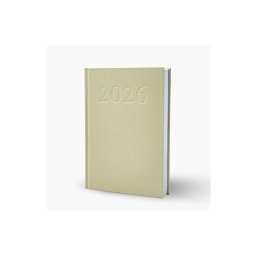 Határidőnapló agenda Standard A/5, napi, fehér lapokkal (bézs) 2027. Bluering®