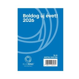 Asztali naptár TA-21 2027. Bluering®