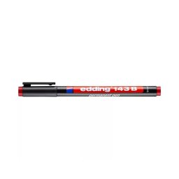 Alkoholos marker 1-3mm, 143B OHP Edding piros