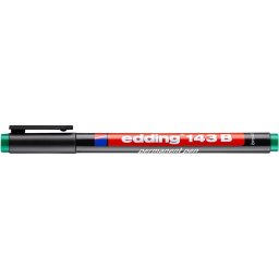 Alkoholos marker 1-3mm, 143B OHP Edding zöld